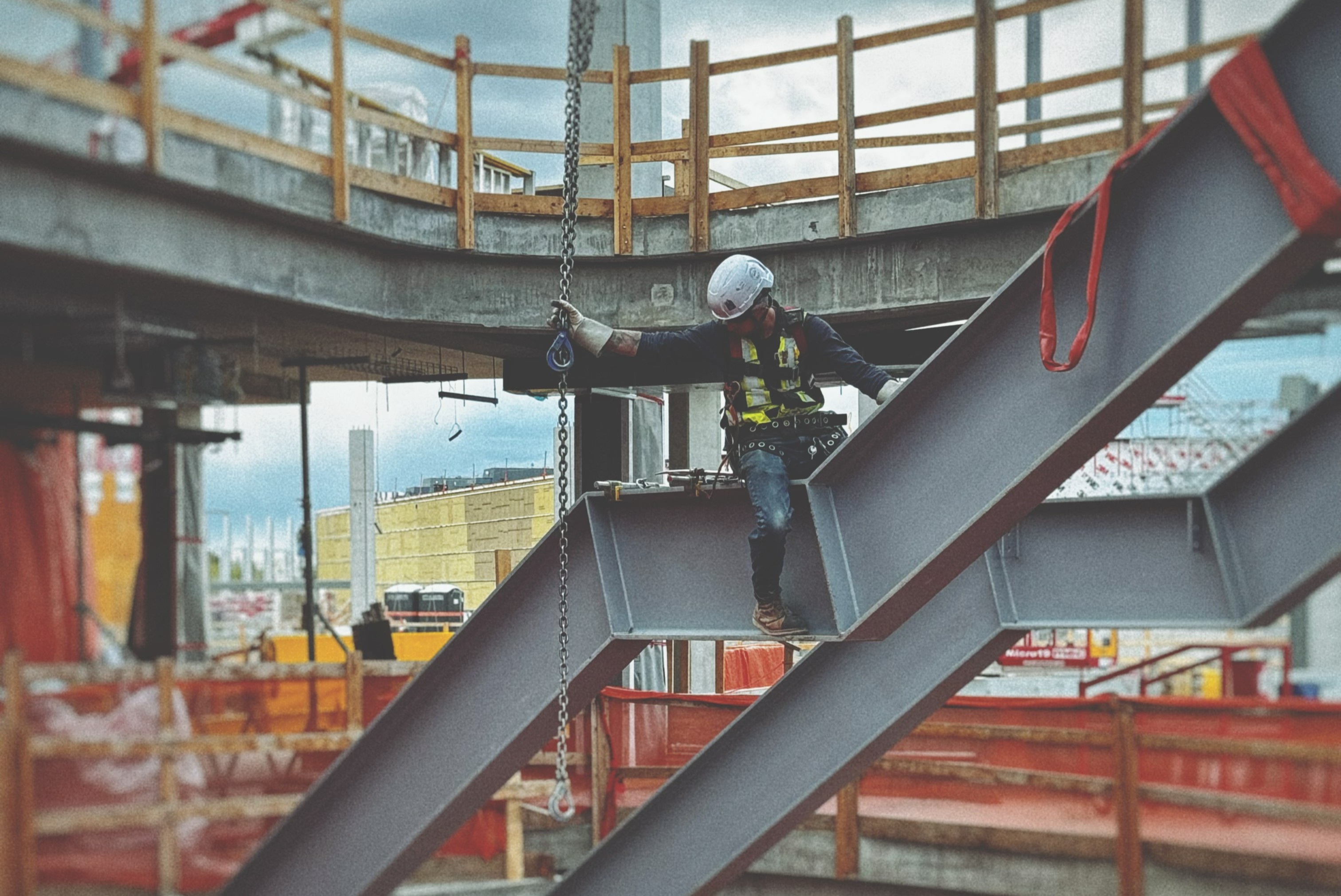 Steel beams